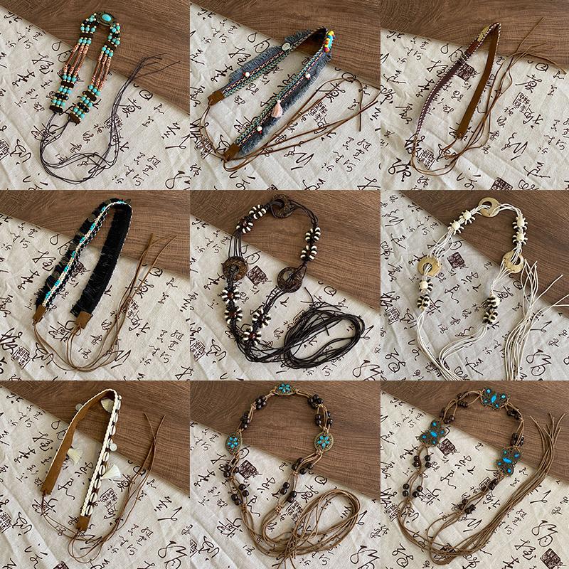 Simple Versatile Hand-Woven Tassel Wooden Beads Belt Ethnic Style Waist Chain Accessories Vacation Waist-Cinching Waist Rope A23
Simple Versatile Hand-Woven Tassel Wooden Beads Belt Ethnic Style Waist Chain Accessories Vacation Waist-Cinching Waist Rope A23