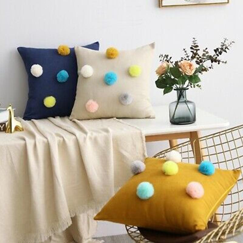 Ins Colorful Ball Pillowcase Princess Style Sofa Bedroom Nursery Room Cushion Cover Decor Car Waist Pillow Cover 45x45cm
Ins Colorful Ball Pillowcase Princess Style Sofa Bedroom Nursery Room Cushion Cover Decor Car Waist Pillow Cover 45x45cm