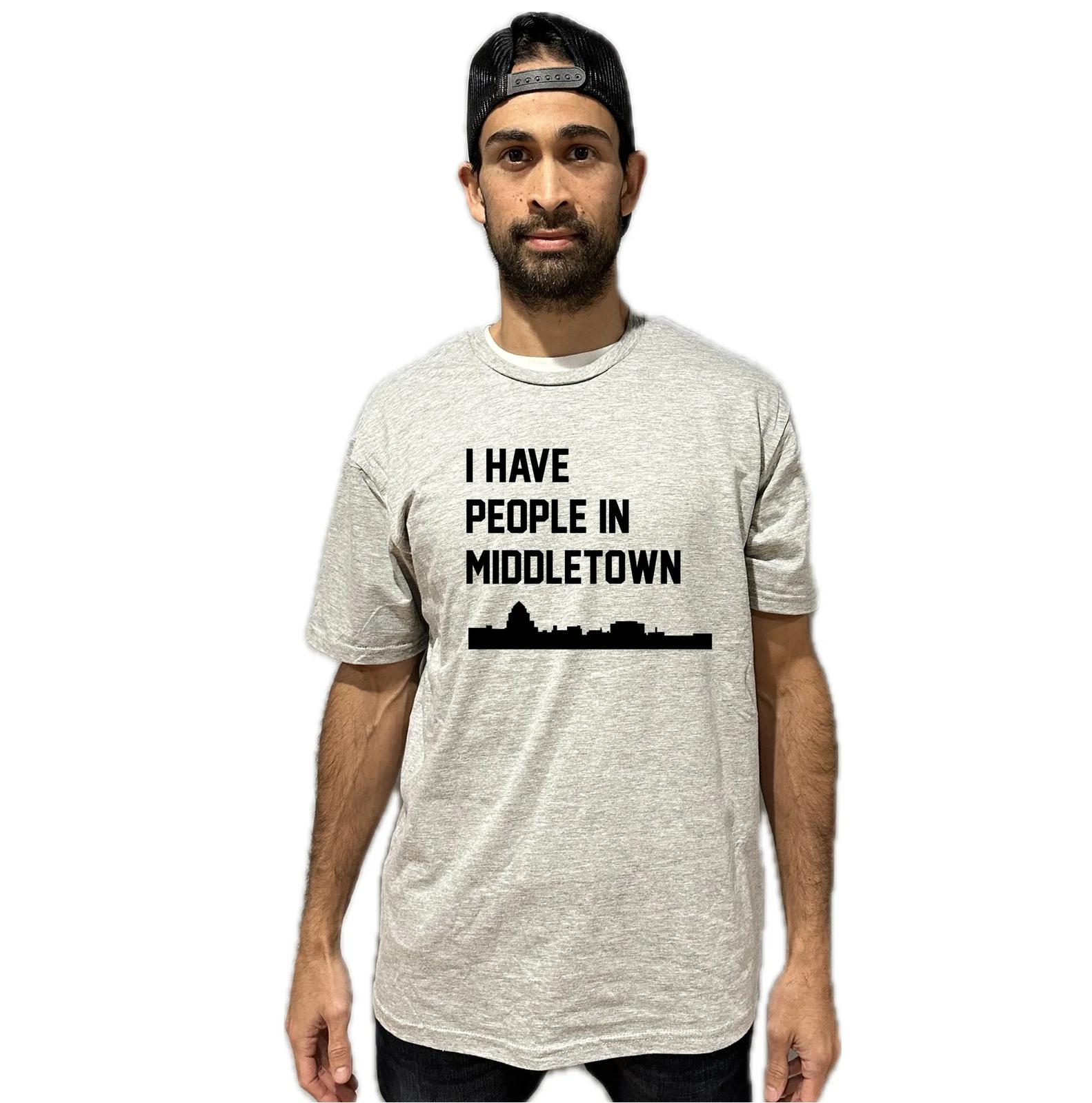 I Have People In Middletown Connecticut Skyline T-Shirt S
I Have People In Middletown Connecticut Skyline T-Shirt S