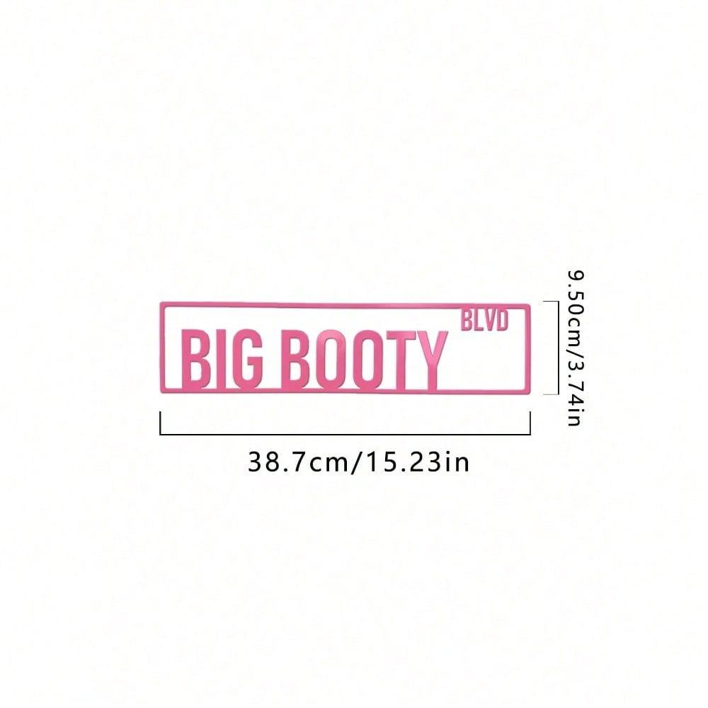 1pc Pink Big Booty Wrought Iron Street Sign Home Door Decor Custom Colorful TY6212 різнокольоровий
1pc Pink Big Booty Wrought Iron Street Sign Home Door Decor Custom Colorful TY6212 різнокольоровий