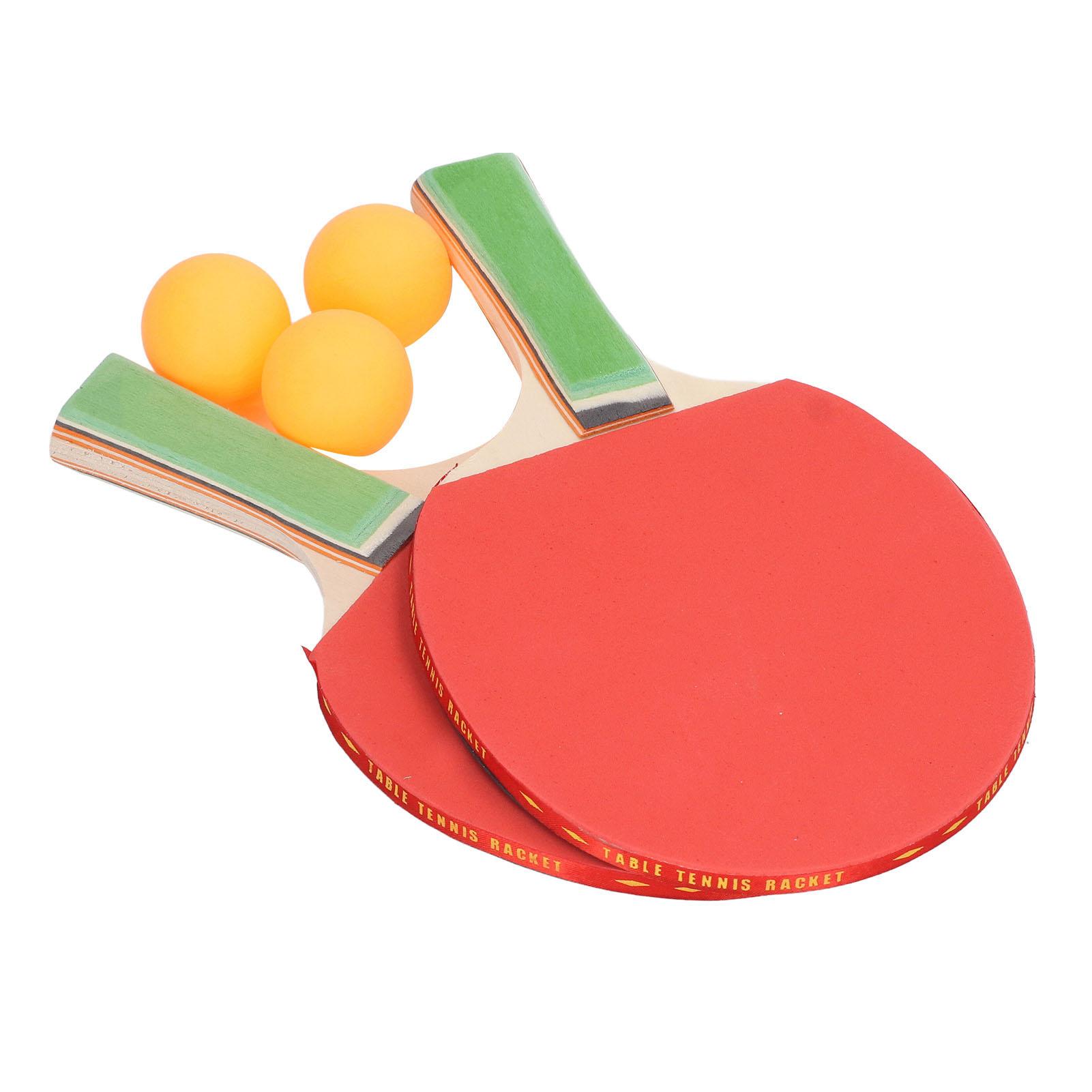 2 Set Ping Pong Balls Paddles Table Tennis Racket Ping Pong Set with Paddles Balls
2 Set Ping Pong Balls Paddles Table Tennis Racket Ping Pong Set with Paddles Balls