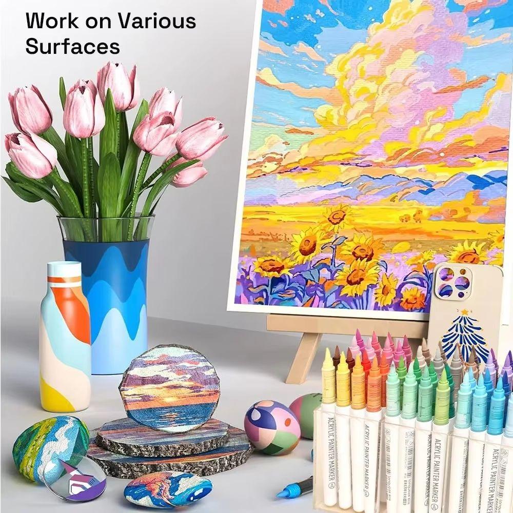 Multi-purpose Water Color Pens Fine Nib Drawing Pen Multifunction Colorful Marker Fridge style N
Multi-purpose Water Color Pens Fine Nib Drawing Pen Multifunction Colorful Marker Fridge style N