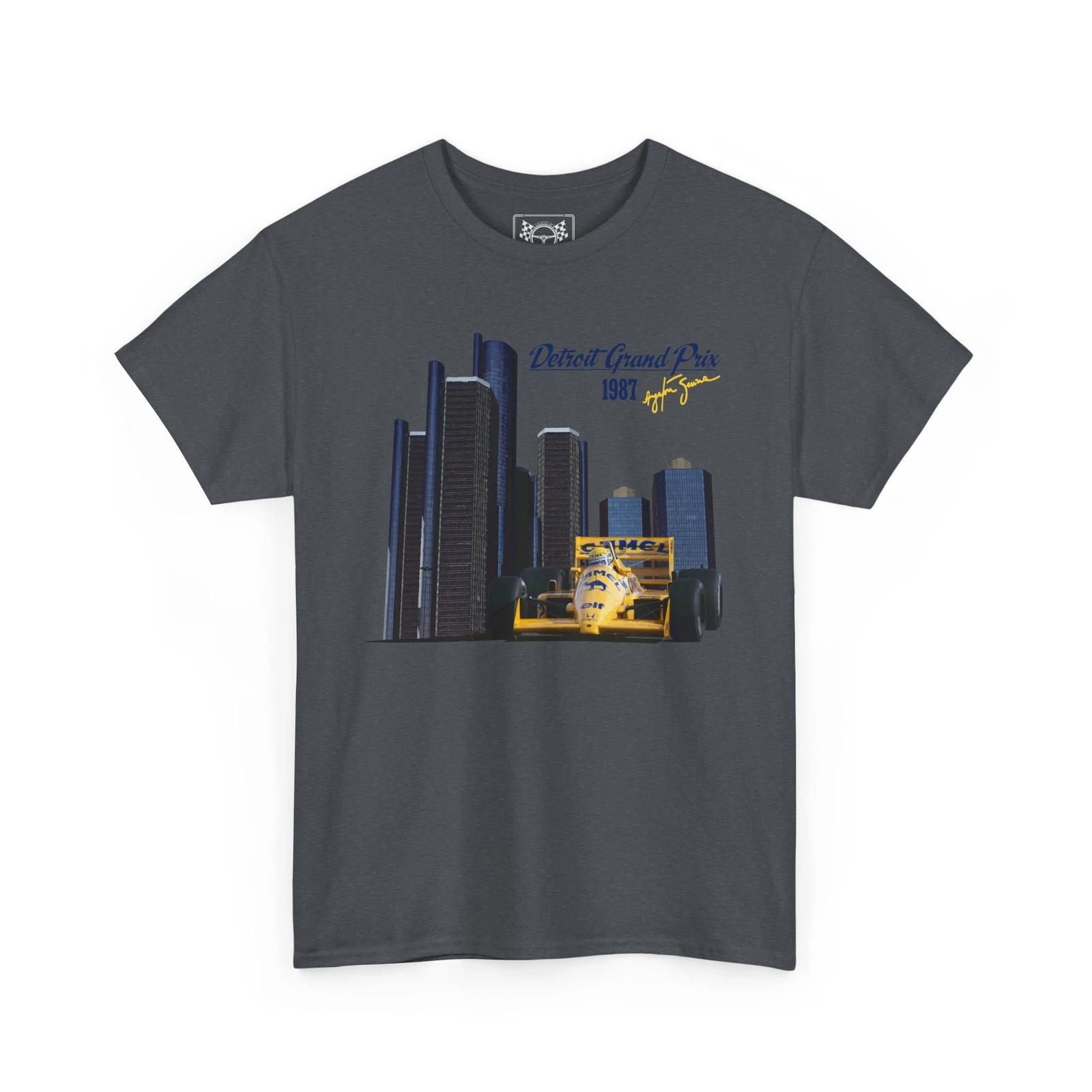 Detroit US GP Vintage T-Shirt - Ayrton Senna Formula Racing Tee - Lotus Fan Gift 2XL
Detroit US GP Vintage T-Shirt - Ayrton Senna Formula Racing Tee - Lotus Fan Gift 2XL