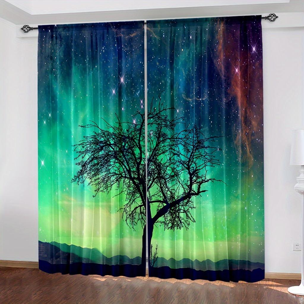 2 шт. Галактика Аврора Звездный Узор Шторы Карманные Оконные Шторы Шторы Для Спальни Гостиной Украшения Дома 100W130H(CM)40x51in&Grommet Top
2 шт. Галактика Аврора Звездный Узор Шторы Карманные Оконные Шторы Шторы Для Спальни Гостиной Украшения Дома 100W130H(CM)40x51in&Grommet Top
