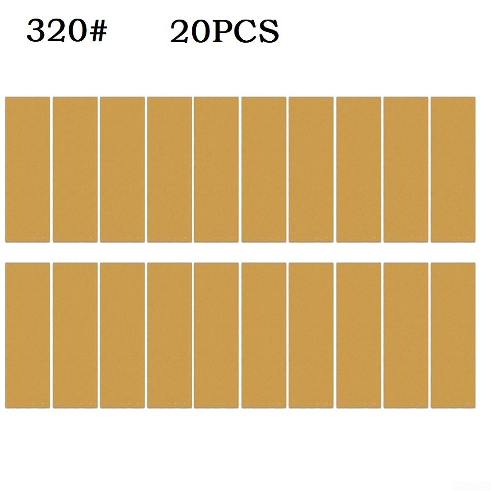 20 шт. наждачная бумага 3,5 х 1 дюйм, зернистость 60-320, аксессуары
20 шт. наждачная бумага 3,5 х 1 дюйм, зернистость 60-320, аксессуары