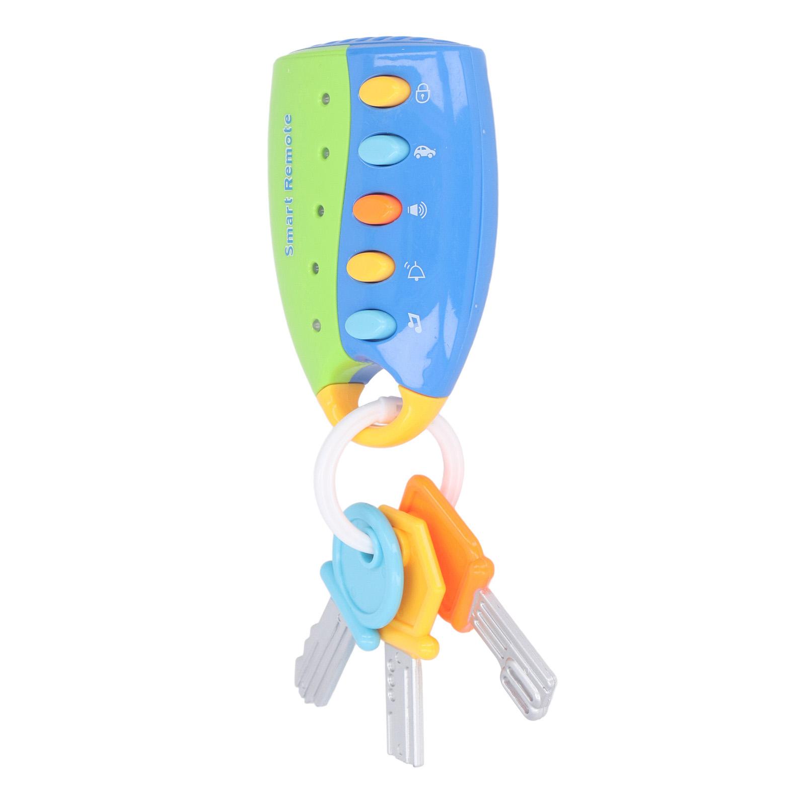 Remote Key Toy Simulation Educational Multifunctional Baby Car Key Toy with Music Light for Toddler Kids
Remote Key Toy Simulation Educational Multifunctional Baby Car Key Toy with Music Light for Toddler Kids