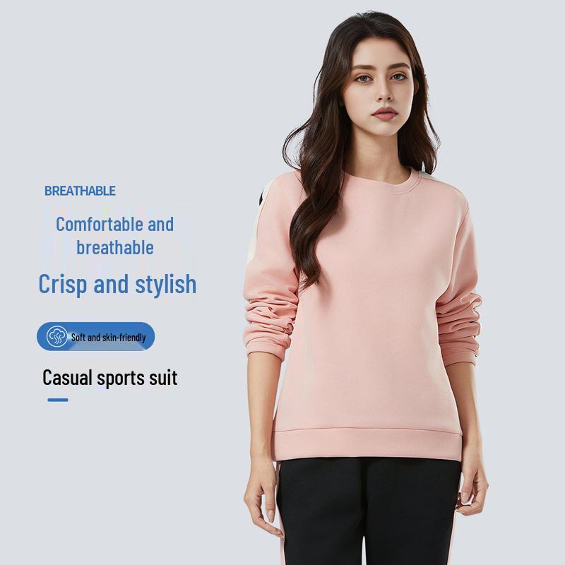 Chic Age-Reducing Women s Tracksuit: Casual Round Neck Sweatshirt & Straight Leg Pants for Spring/Autumn XXXL
Chic Age-Reducing Women s Tracksuit: Casual Round Neck Sweatshirt & Straight Leg Pants for Spring/Autumn XXXL