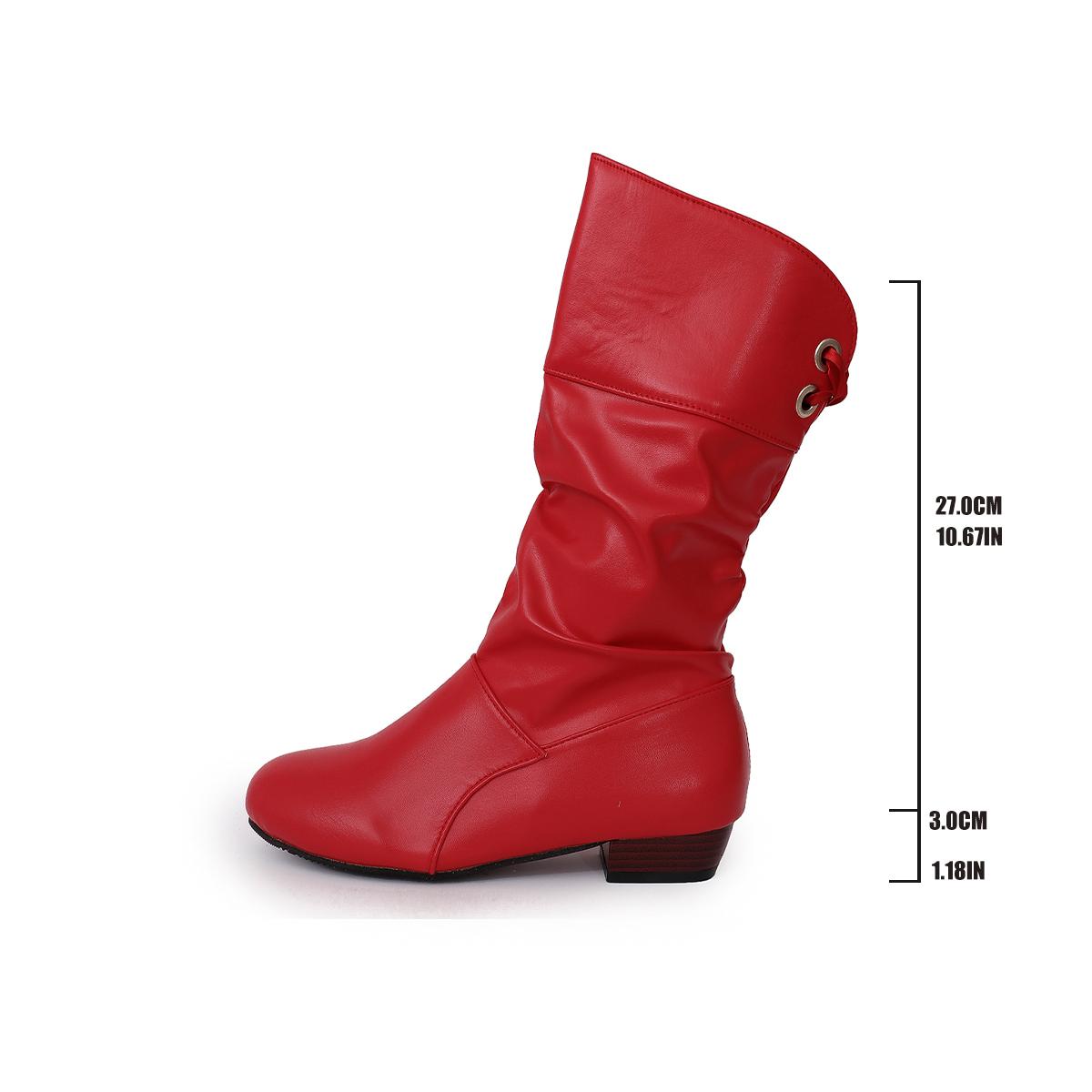 Женские сапоги Вестерн Женская обувь Тренд Стильные Удобные Большого размера Большие Красные Повседневные До середины икры Элегантный Круглый носок Низкий каблук 35
Женские сапоги Вестерн Женская обувь Тренд Стильные Удобные Большого размера Большие Красные Повседневные До середины икры Элегантный Круглый носок Низкий каблук 35