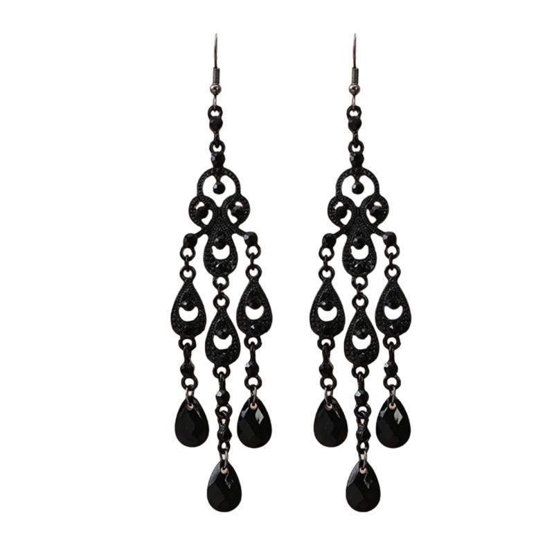 Elegant Teardrop Dangle Earrings With Stone Dialects And Intricate Cutout Design In Nonallergenic Zinc Alloy For Daily Or Formal Wear
Elegant Teardrop Dangle Earrings With Stone Dialects And Intricate Cutout Design In Nonallergenic Zinc Alloy For Daily Or Formal Wear
