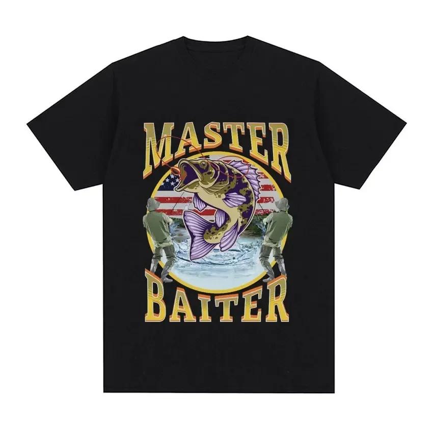 Funny Master Baiter Fishing Parody T-Shirt Summer Men Women Clothing Fashion T Shirts Short Sleeve T-shirt Tops Women Clothing 4XL
Funny Master Baiter Fishing Parody T-Shirt Summer Men Women Clothing Fashion T Shirts Short Sleeve T-shirt Tops Women Clothing 4XL
