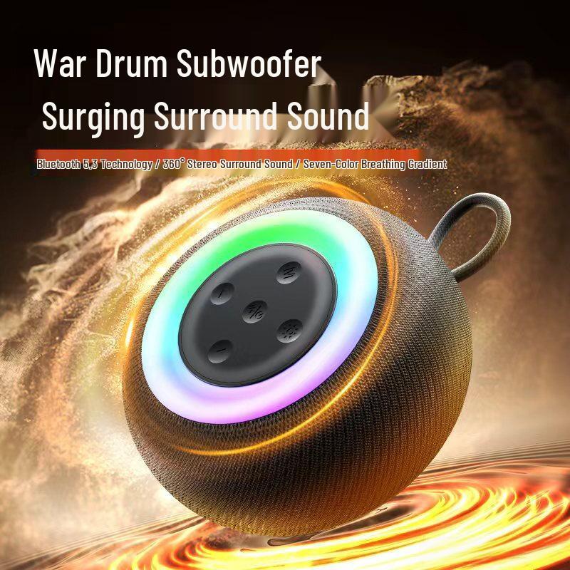 Portable Outdoor TWS Bluetooth Speaker G25: Heavy Bass, War Drum Subwoofer, Ultra-Long Battery Life, High-Quality Sound
Portable Outdoor TWS Bluetooth Speaker G25: Heavy Bass, War Drum Subwoofer, Ultra-Long Battery Life, High-Quality Sound