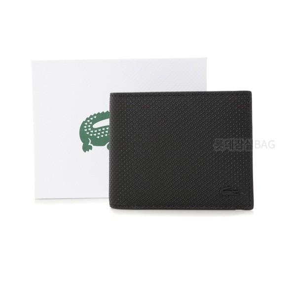LacoSte Men S Wallet Man Shantaco 2 Fold Coated Leather 000black jS
LacoSte Men S Wallet Man Shantaco 2 Fold Coated Leather 000black jS