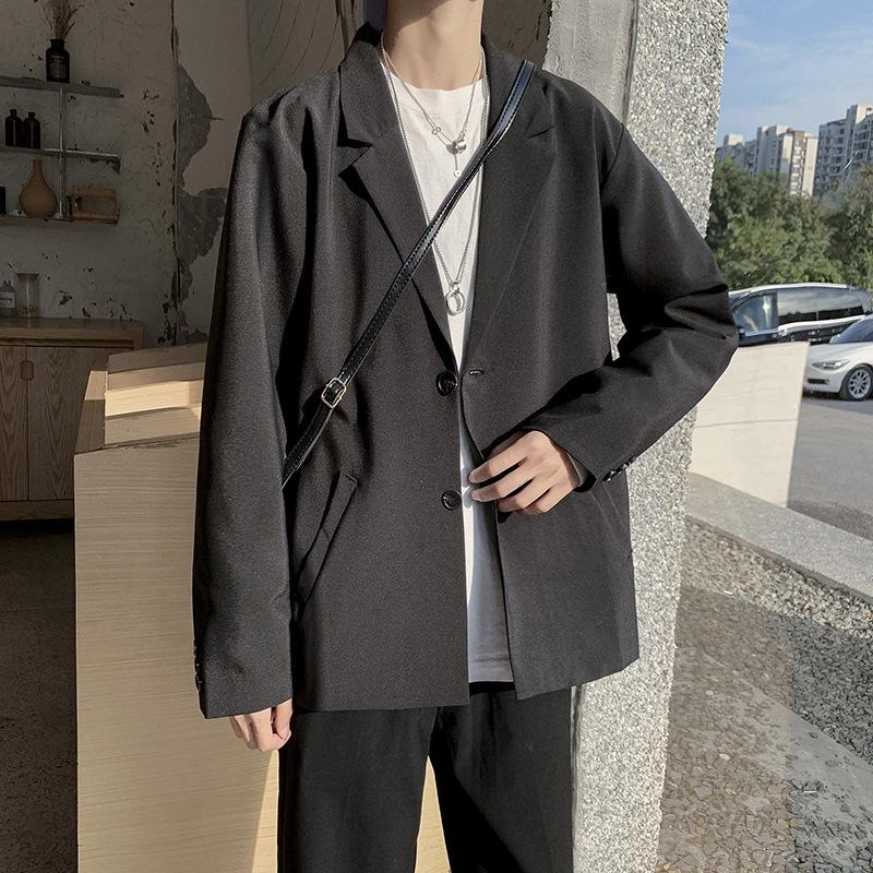 LKTM Мужской повседневный свободный пиджак в корейском стиле 2XL чёрный
LKTM Мужской повседневный свободный пиджак в корейском стиле 2XL чёрный