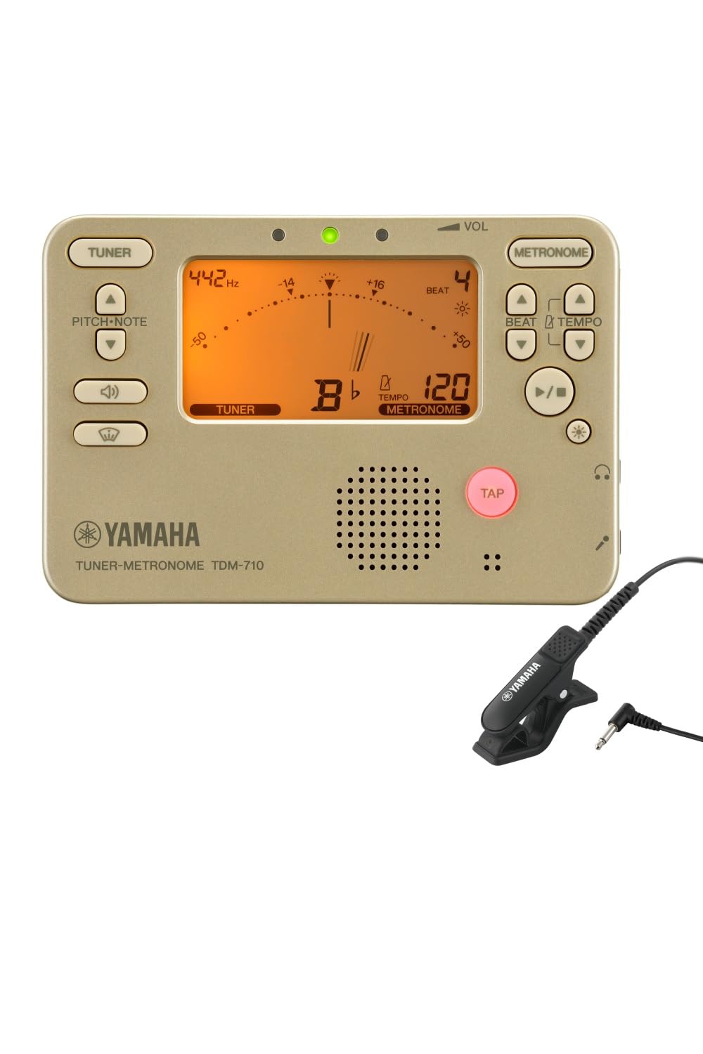 YAMAHA Tuner Metronome Gold Tuner Dedicated Microphone Black Set Оснащен двойной функцией, которая позволяет использовать тюнер и метроном одновременно. золотой
YAMAHA Tuner Metronome Gold Tuner Dedicated Microphone Black Set Оснащен двойной функцией, которая позволяет использовать тюнер и метроном одновременно. золотой