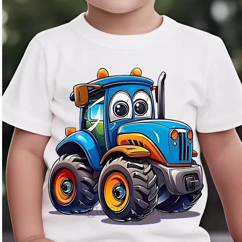 Summer Cartoon Car Print T-Shirt for Kids, Featuring a Cute And Casual Round Neck Short Sleeve Design 150 білий
Summer Cartoon Car Print T-Shirt for Kids, Featuring a Cute And Casual Round Neck Short Sleeve Design 150 білий