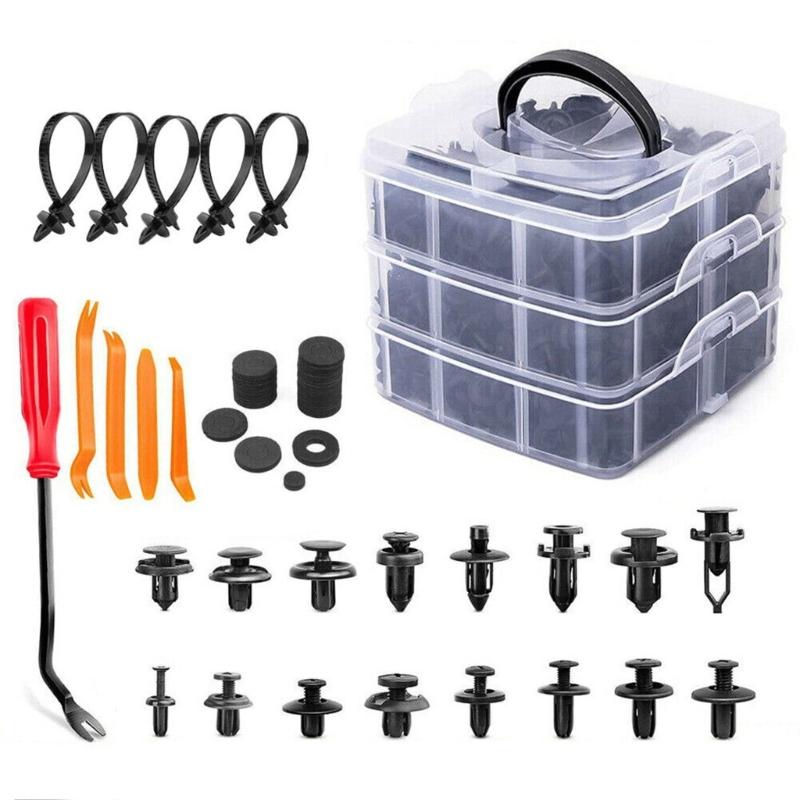 Car Fastener Push Trim Clips Pin Vehicle Automotive-Bumper Clips Retainer Nylon Rivets Door Panel Liner Universal 750Pcs
Car Fastener Push Trim Clips Pin Vehicle Automotive-Bumper Clips Retainer Nylon Rivets Door Panel Liner Universal 750Pcs