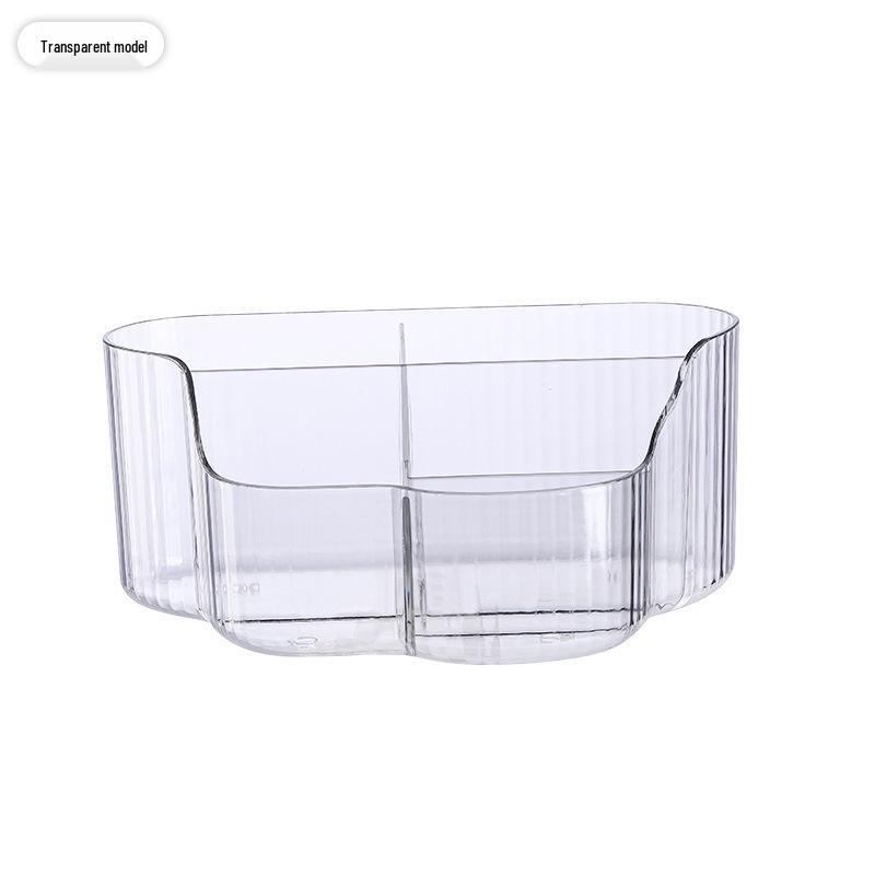Clear Skincare Storage Box with Compartments for Dressing Table or Bedroom Desk 23*14.8*10 cm білий
Clear Skincare Storage Box with Compartments for Dressing Table or Bedroom Desk 23*14.8*10 cm білий