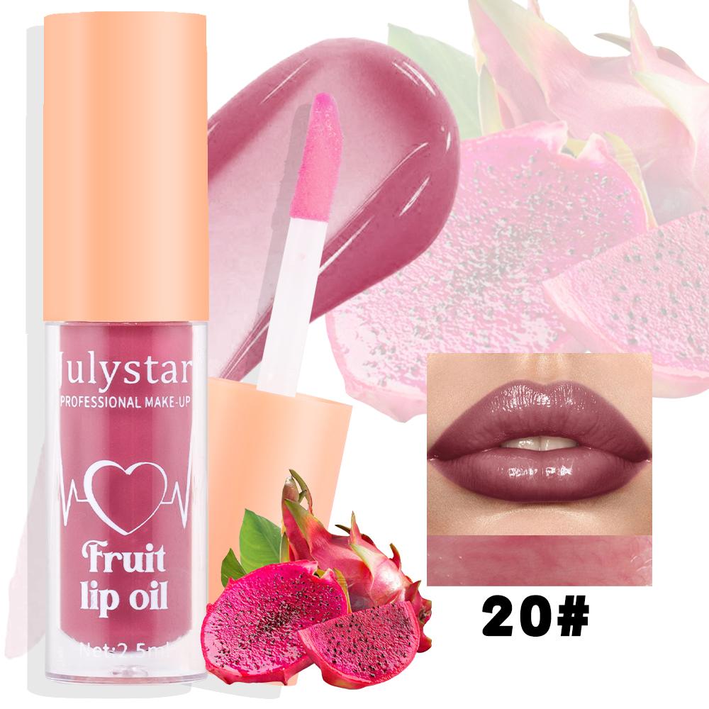 Julystar 20-Shade Fruit-Flavored Moisturizing Lip Gloss with Color-Changing Effect 20
Julystar 20-Shade Fruit-Flavored Moisturizing Lip Gloss with Color-Changing Effect 20