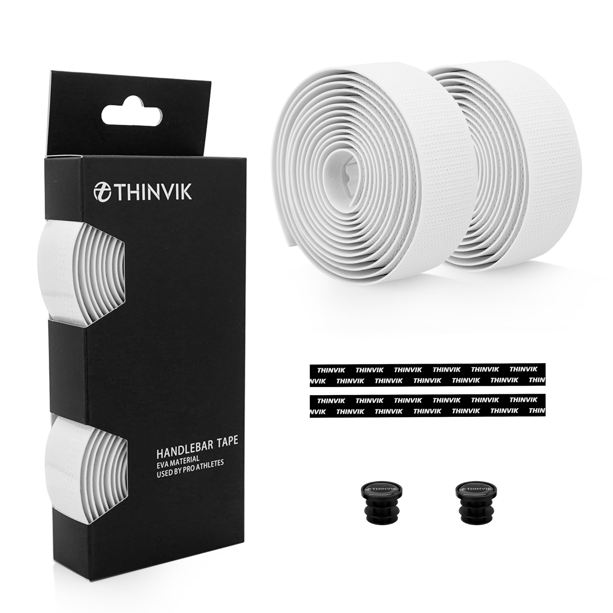 Thinvik Bicycle Bar EVA PU Handlebar Comfortable Grip for Gravel and Road Bikes Lizard Skin Tape, Ultra-Lightweight + Tape, Anti-Slip,
Thinvik Bicycle Bar EVA PU Handlebar Comfortable Grip for Gravel and Road Bikes Lizard Skin Tape, Ultra-Lightweight + Tape, Anti-Slip,