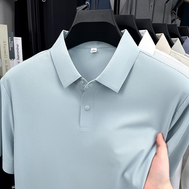 Мужская рубашка ПОЛО с коротким рукавом, летняя, деловая, повседневная футболка, мужская футболка без следов от лацкана M
Мужская рубашка ПОЛО с коротким рукавом, летняя, деловая, повседневная футболка, мужская футболка без следов от лацкана M