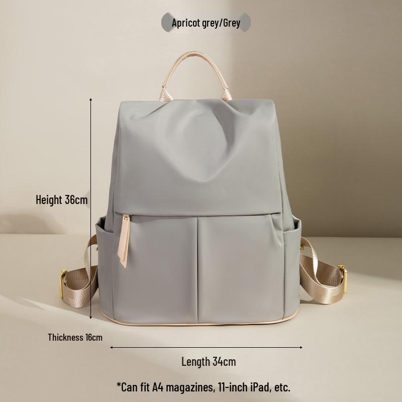 Женский рюкзак из нейлона Оксфорд с цветными блоками - Мода 2025, Легкий и Вместительный для Путешествий и Поездок на Работу
Женский рюкзак из нейлона Оксфорд с цветными блоками - Мода 2025, Легкий и Вместительный для Путешествий и Поездок на Работу