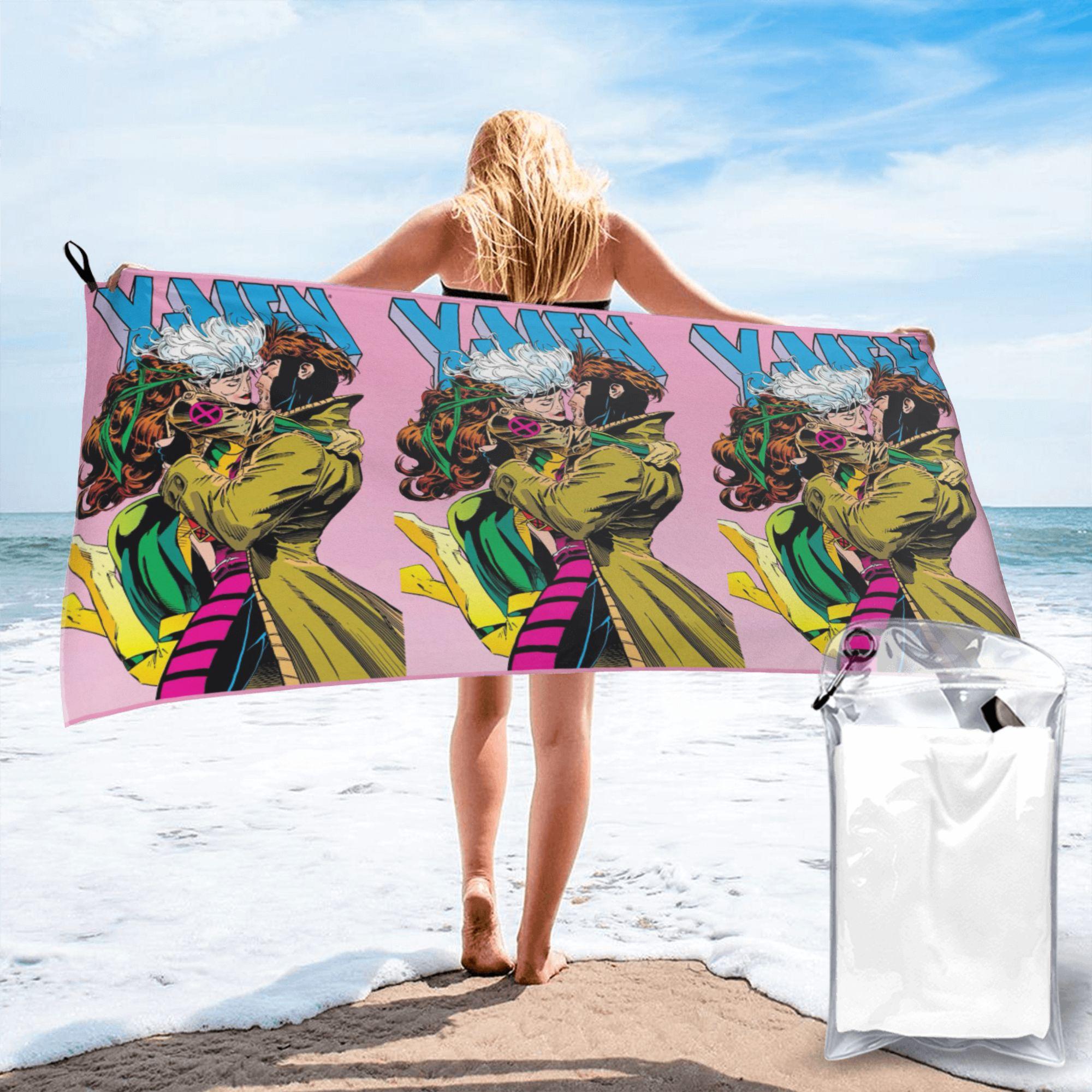 X-Men Gambit & Rogue Beautiful Couple Cover Beach Towel Soft Microfiber Quick Dry Absorbent Quick Towels For Pool W40*H60(CM)
X-Men Gambit & Rogue Beautiful Couple Cover Beach Towel Soft Microfiber Quick Dry Absorbent Quick Towels For Pool W40*H60(CM)