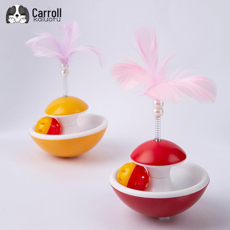 Игрушка для кошек Carlov Feather Tumbler Bell - Развлекательная палочка для кошек 10.5×8cm (Excludes Spring and Feather Height)
Игрушка для кошек Carlov Feather Tumbler Bell - Развлекательная палочка для кошек 10.5×8cm (Excludes Spring and Feather Height)