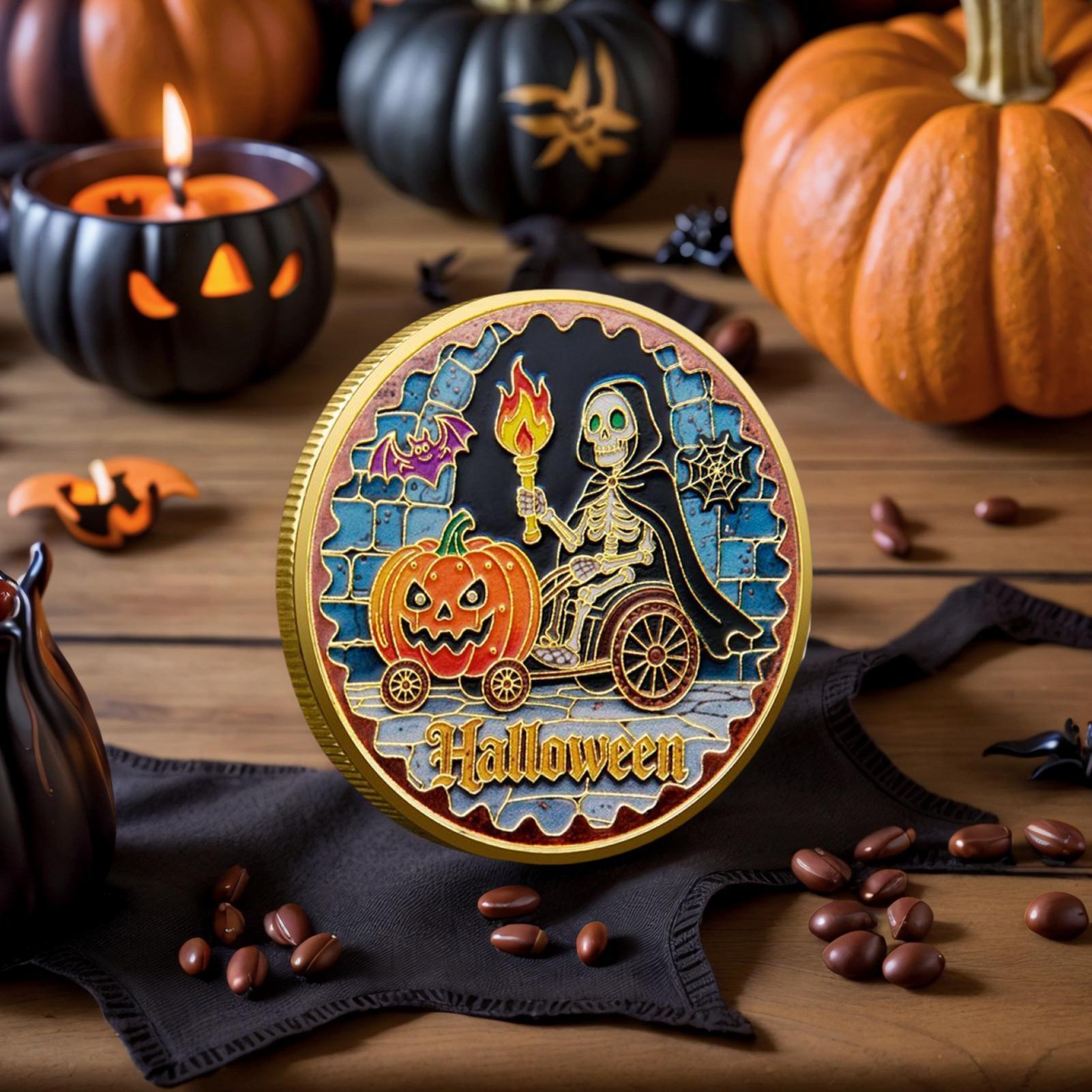 Collectible Coin Metal Halloween Commemorative Coin Decorative Good Luck Souvenir For Holiday Shelf Birthday Kids Events China Mainland
Collectible Coin Metal Halloween Commemorative Coin Decorative Good Luck Souvenir For Holiday Shelf Birthday Kids Events China Mainland