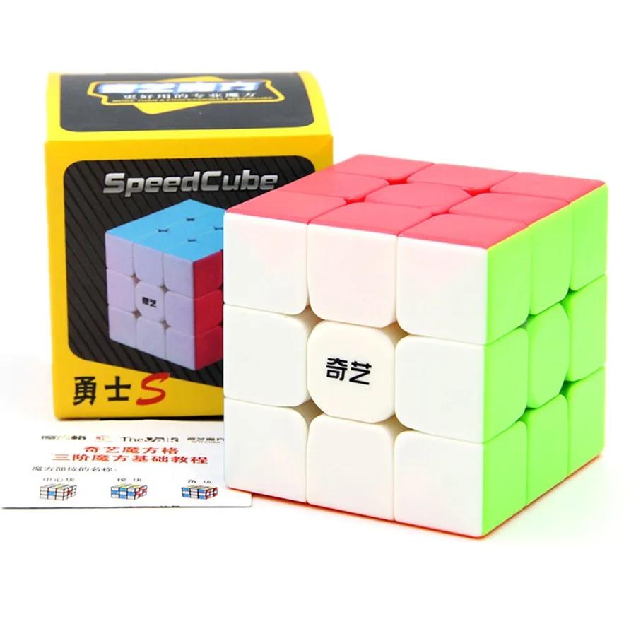 QiYi Speedcube Warrior S 3x3 Кубик Рубика без наклеек Профессиональный 3x3 Скоростной пазл 3×3 Детский Cubo Magico для игр
QiYi Speedcube Warrior S 3x3 Кубик Рубика без наклеек Профессиональный 3x3 Скоростной пазл 3×3 Детский Cubo Magico для игр