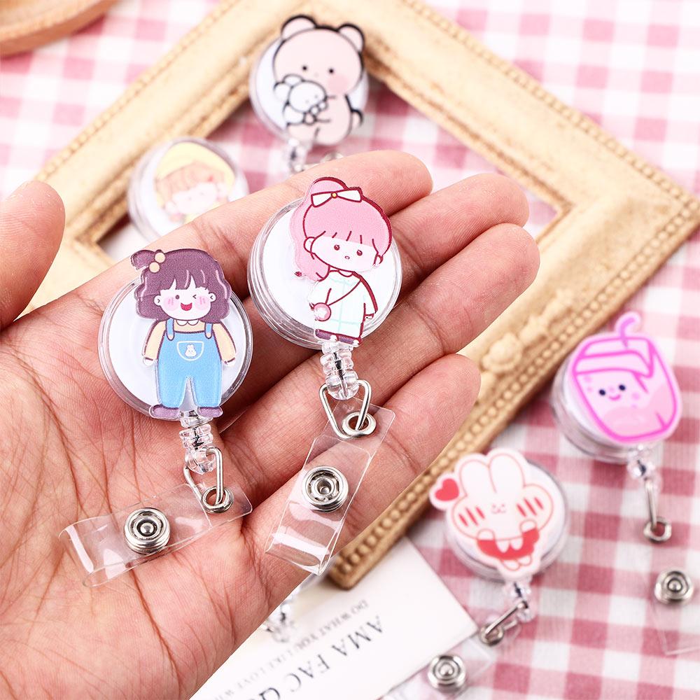 Work Card Clips Name Card Badge Holder Cute Badge Reel Retractable Badge Reel Nurse Badge Holder 15
Work Card Clips Name Card Badge Holder Cute Badge Reel Retractable Badge Reel Nurse Badge Holder 15