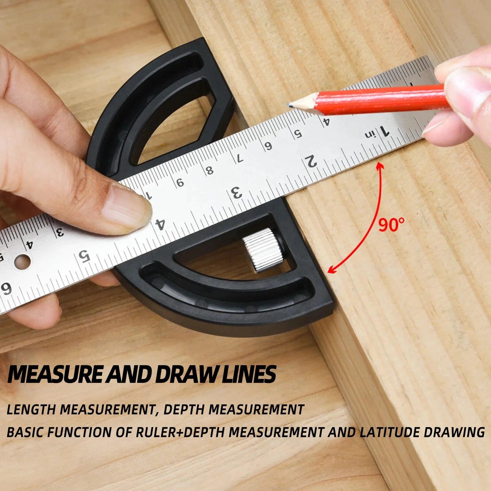 1PC Multi Functional Plastic 8 Inches Magnetic Suction Angle Ruler for Multi Angle Measurement Durable and Detachable
1PC Multi Functional Plastic 8 Inches Magnetic Suction Angle Ruler for Multi Angle Measurement Durable and Detachable