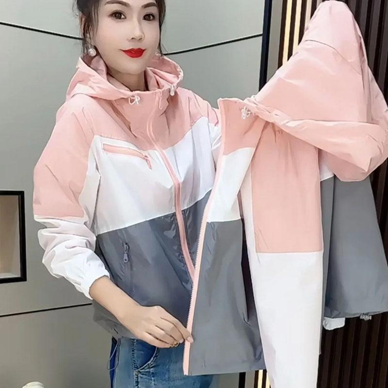 Women Sun Protection Jacket European Women Spring Autumn Slim Fit And Versatile Hooded Short Style Sprinter Jacket Tops XXXXL красный
Women Sun Protection Jacket European Women Spring Autumn Slim Fit And Versatile Hooded Short Style Sprinter Jacket Tops XXXXL красный