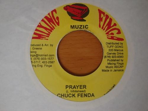 7inch Record CHUCK FENDER - Prayer NONE Mixing Finga Mu Jamaica Reggae, Ska & Dub Used
7inch Record CHUCK FENDER - Prayer NONE Mixing Finga Mu Jamaica Reggae, Ska & Dub Used