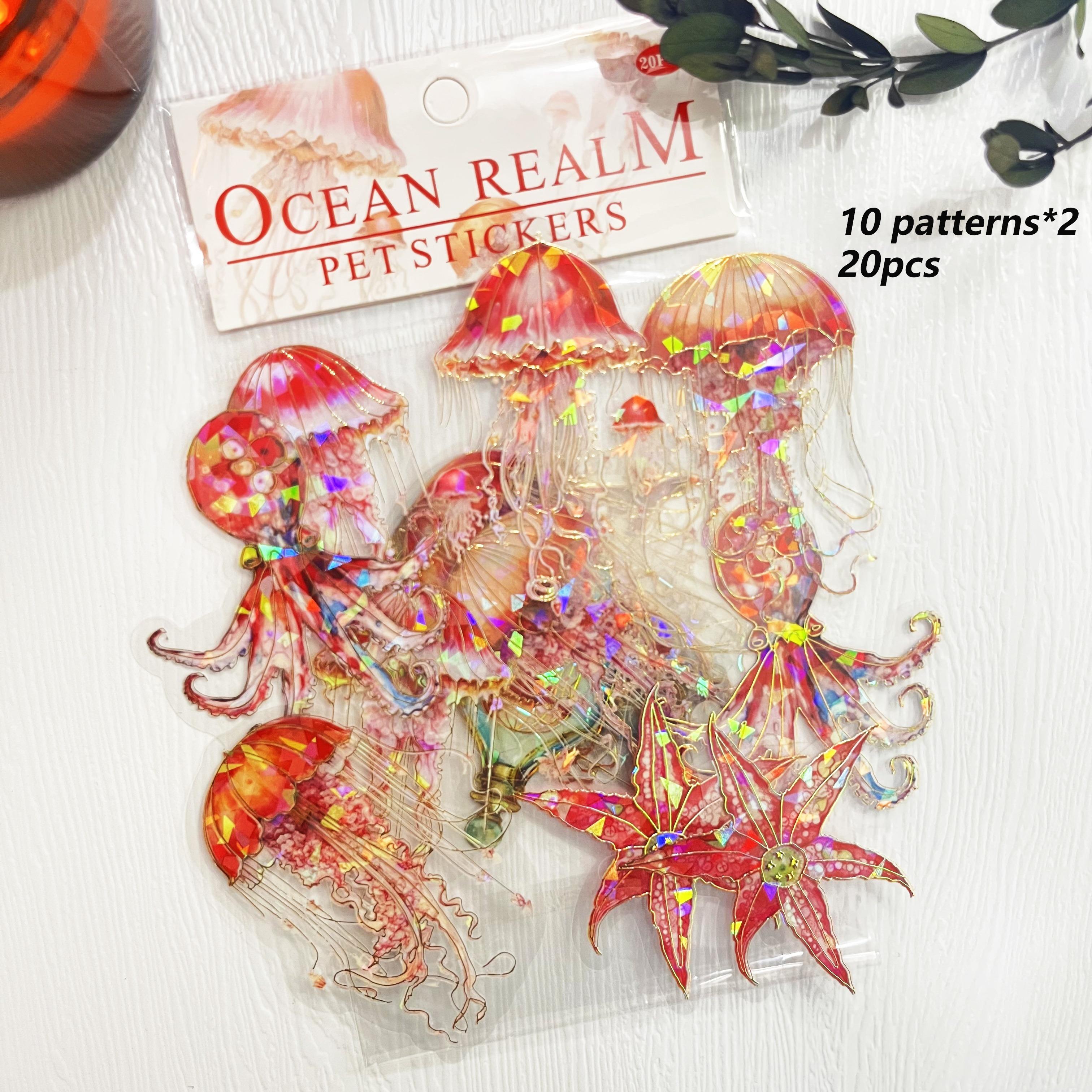 20 pcs/pack Marine Jellyfish Sticker Diary Planner junk journal Decorative Scrapbooking DIY Craft Sticker Aesthetics Stationery
20 pcs/pack Marine Jellyfish Sticker Diary Planner junk journal Decorative Scrapbooking DIY Craft Sticker Aesthetics Stationery