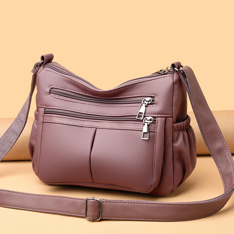 New versatile atmospheric women s bag mother bag large capacity фіолетовий
New versatile atmospheric women s bag mother bag large capacity фіолетовий