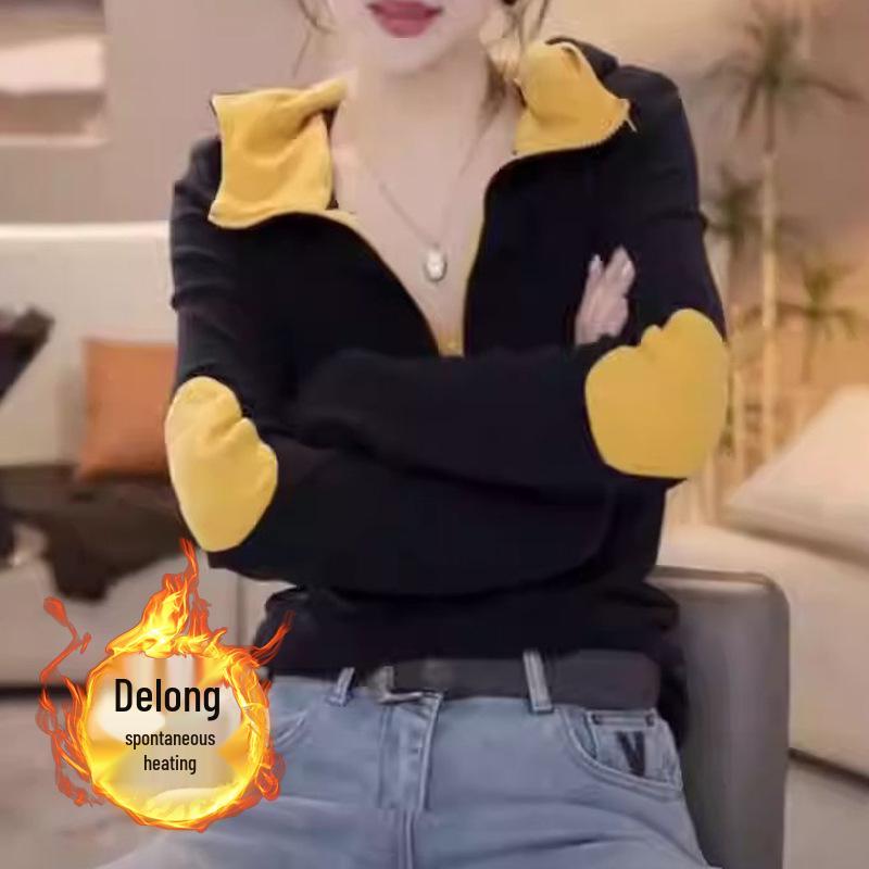 Women s Winter 2025 Hooded Slimming Patchwork Half-Zip Base Layer Top 3XL (145-160 Jin)
Women s Winter 2025 Hooded Slimming Patchwork Half-Zip Base Layer Top 3XL (145-160 Jin)