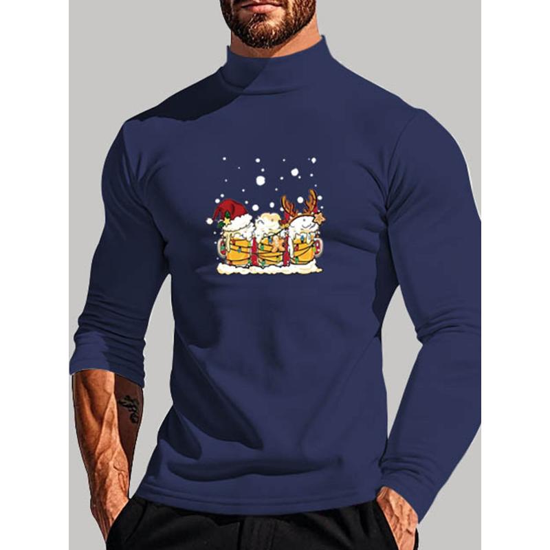 Mock Neck Long Sleeve Tee, Anti-Shrink & Perfect for Weekend XXL синій
Mock Neck Long Sleeve Tee, Anti-Shrink & Perfect for Weekend XXL синій