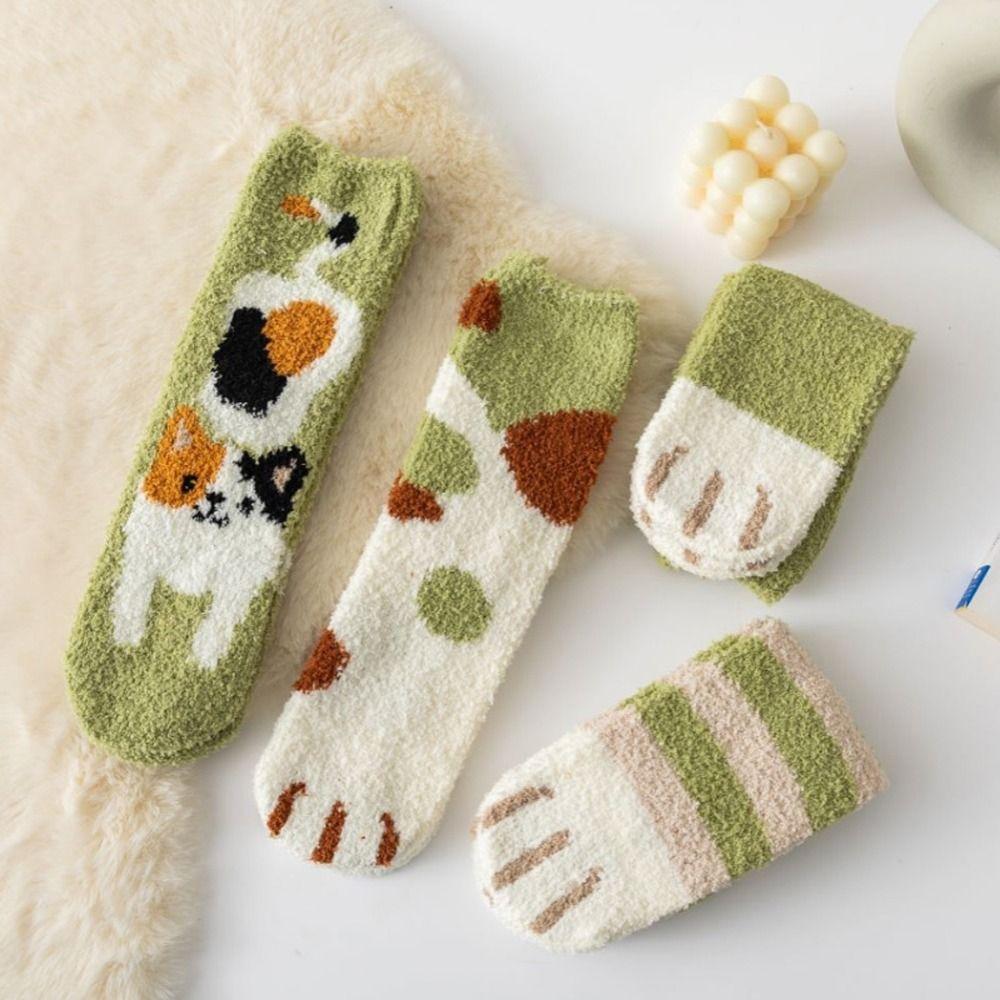 Pattern Girl Gifts Coral Fleece Women Socks Apparel Accessories Mid Tube Socks Korean Style Socks
Pattern Girl Gifts Coral Fleece Women Socks Apparel Accessories Mid Tube Socks Korean Style Socks