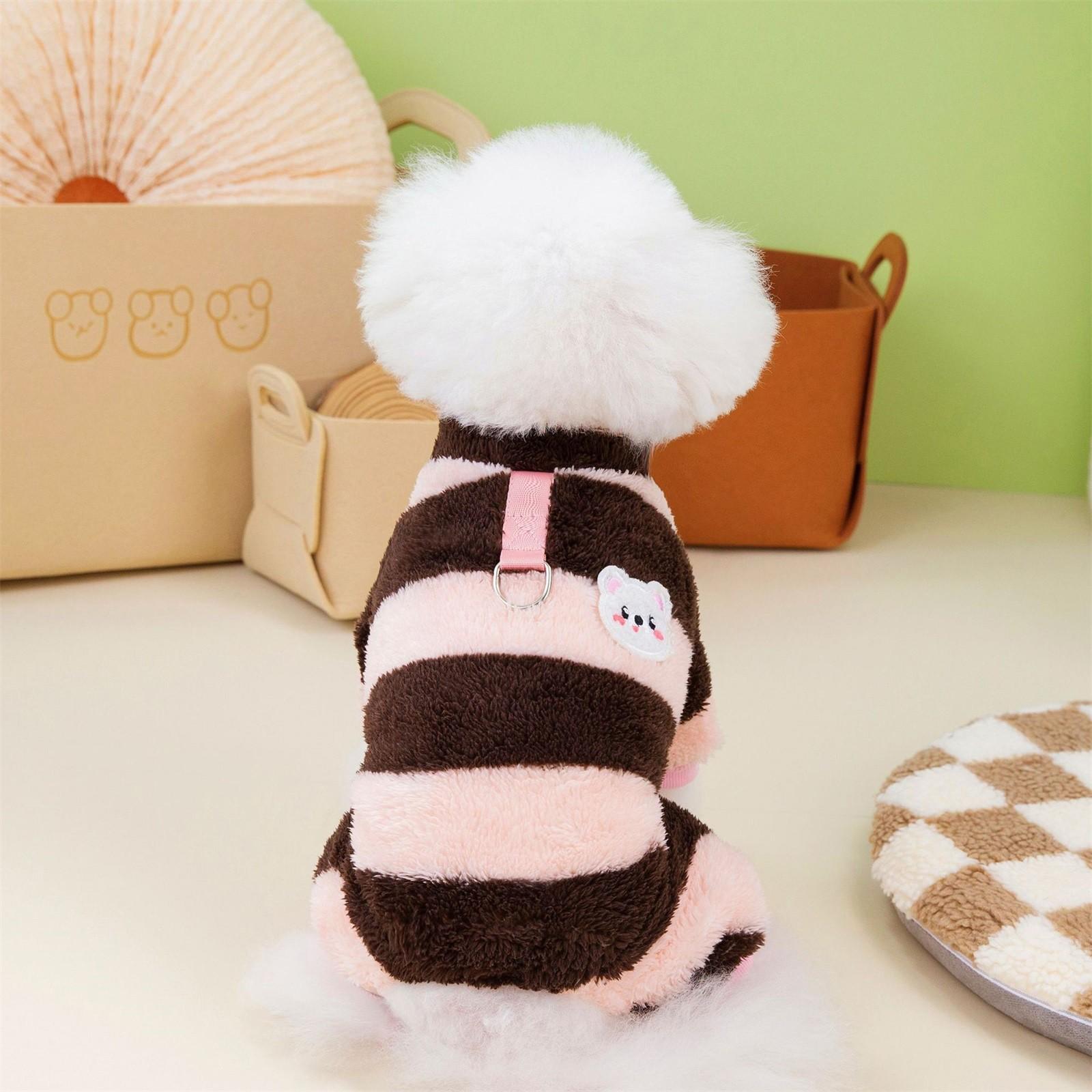 Новая и зимняя одежда свитер для домашних животных вязание для маленьких и средних собак M коричневый
Новая и зимняя одежда свитер для домашних животных вязание для маленьких и средних собак M коричневый