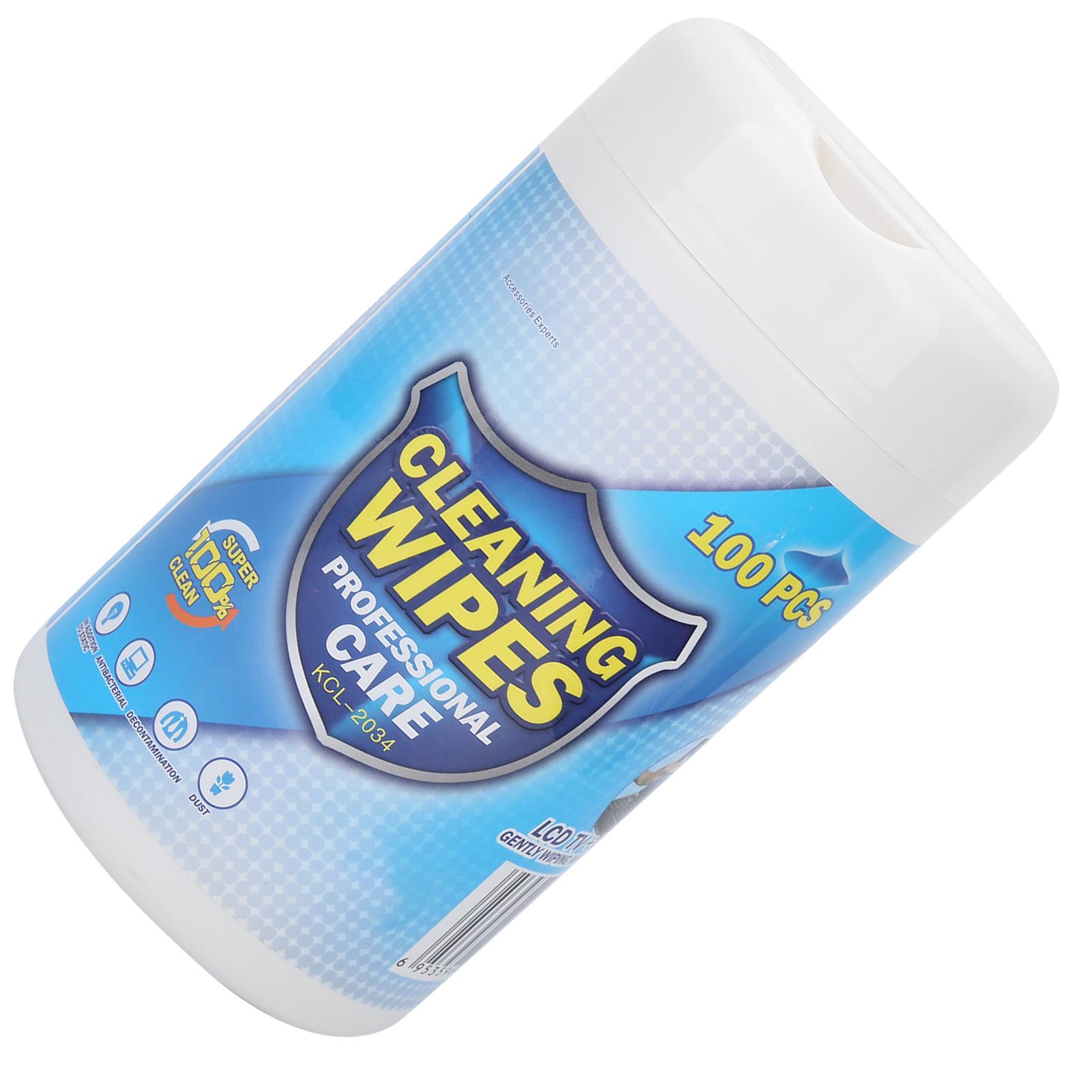 100Pcs Screen Cleaning Wipes PreMoistened Cleaning Cloths Surface Clean Wipes for Electronics
100Pcs Screen Cleaning Wipes PreMoistened Cleaning Cloths Surface Clean Wipes for Electronics
