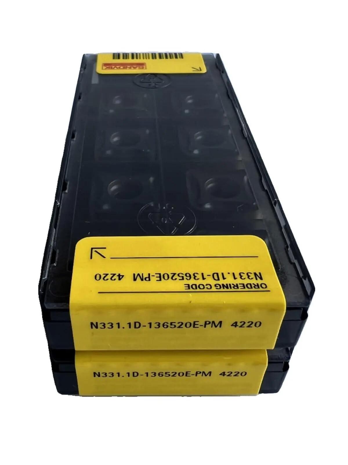 Original Sandvik / N331.1D-136520E-PM 4220 / CNC lathe carbide blade 10 PCS
Original Sandvik / N331.1D-136520E-PM 4220 / CNC lathe carbide blade 10 PCS