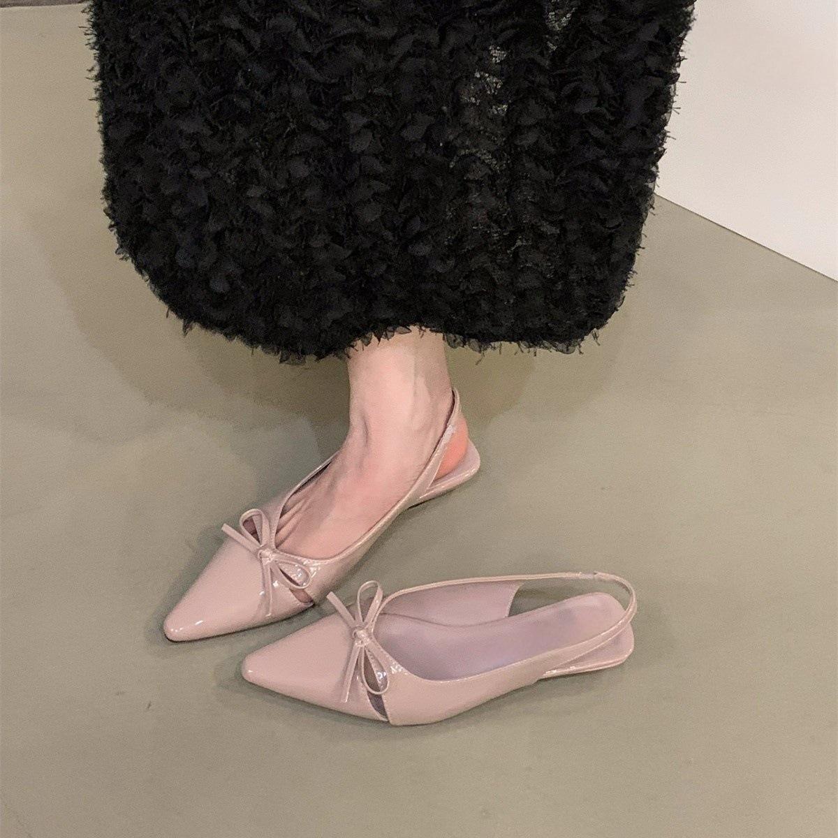 Thick heel nude bow bag head sandals fairy shoes with skirt pointed single shoes 35 телесный
Thick heel nude bow bag head sandals fairy shoes with skirt pointed single shoes 35 телесный