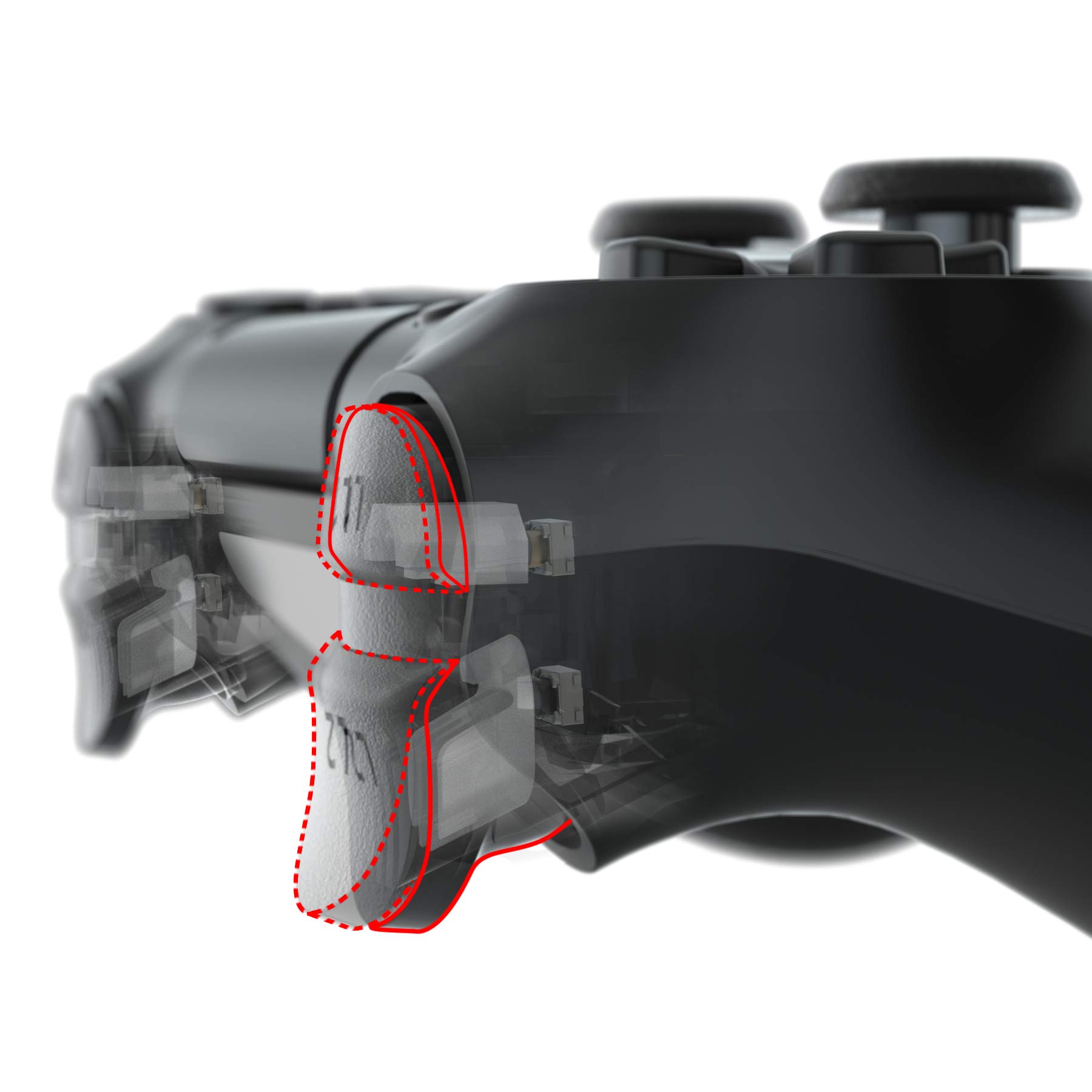 eXtremeRate Clicky Hair Trigger Kit for PlayStation 4 CUH ZCT2 Controller Shoulder Button Custom Flash Shot Trigger Stop Flex Cable for PS4 Slim Pro
eXtremeRate Clicky Hair Trigger Kit for PlayStation 4 CUH ZCT2 Controller Shoulder Button Custom Flash Shot Trigger Stop Flex Cable for PS4 Slim Pro