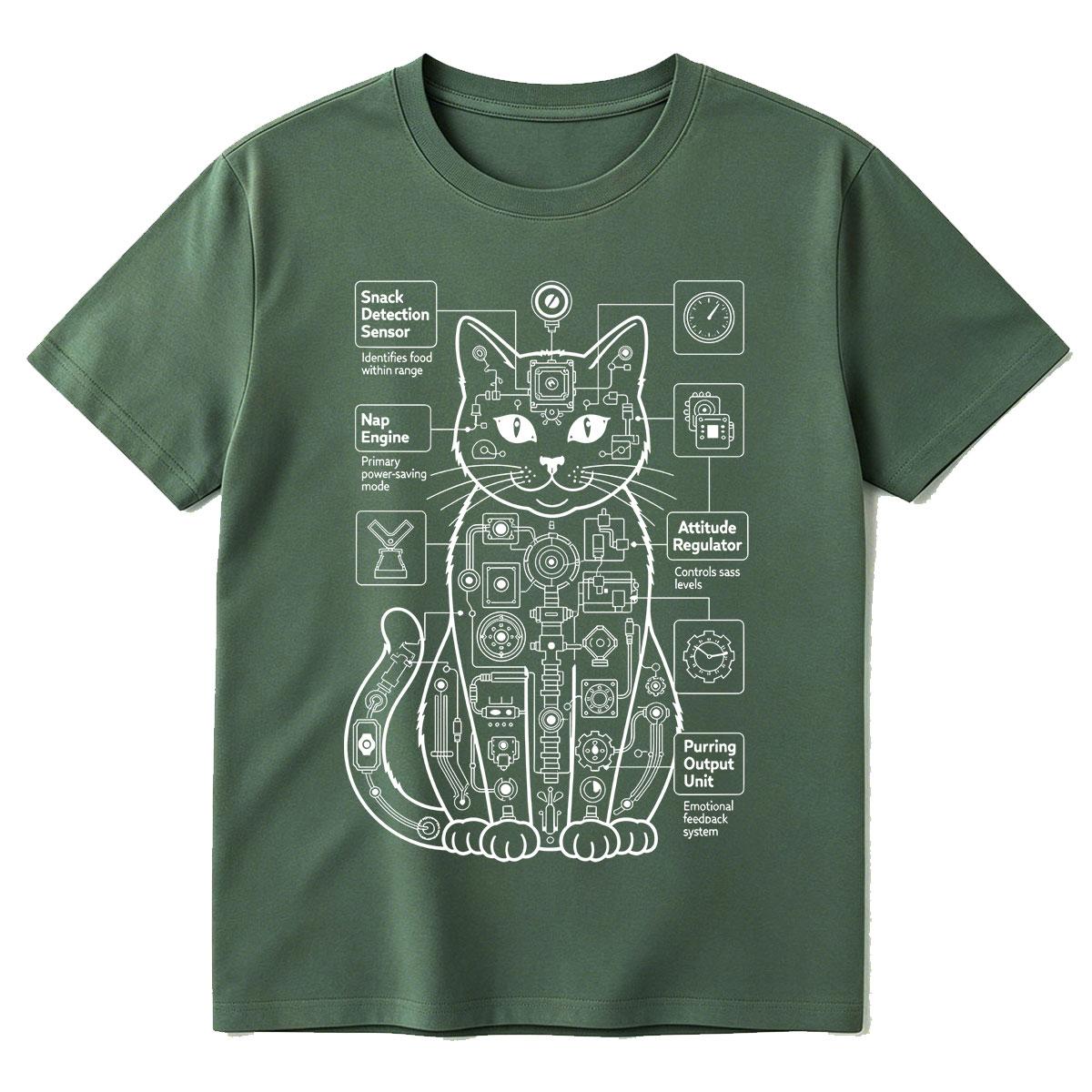 Funny Cat Anatomy Tshirt The Utimate Mechanical Kitty Unisex Women Clothing Tshirts Cotton Oversized Short Sleeve T Shirts Tops 4XL
Funny Cat Anatomy Tshirt The Utimate Mechanical Kitty Unisex Women Clothing Tshirts Cotton Oversized Short Sleeve T Shirts Tops 4XL