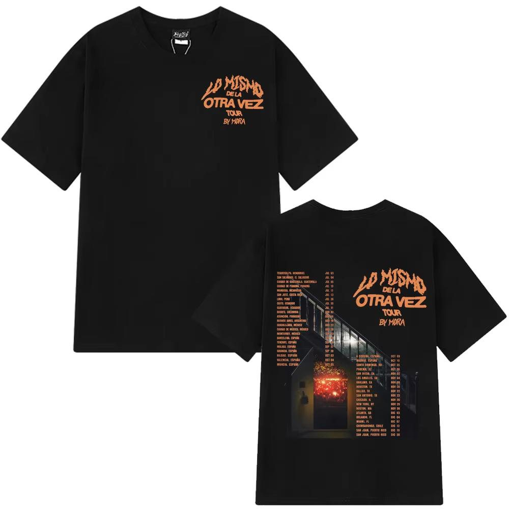 Mora Lo Mismo Dela Otra Vez Tour 2025 Merch Gothic T Shirt Men Women Hip Hop Fashion Summer Harajuku Tshirt Streetwear S
Mora Lo Mismo Dela Otra Vez Tour 2025 Merch Gothic T Shirt Men Women Hip Hop Fashion Summer Harajuku Tshirt Streetwear S