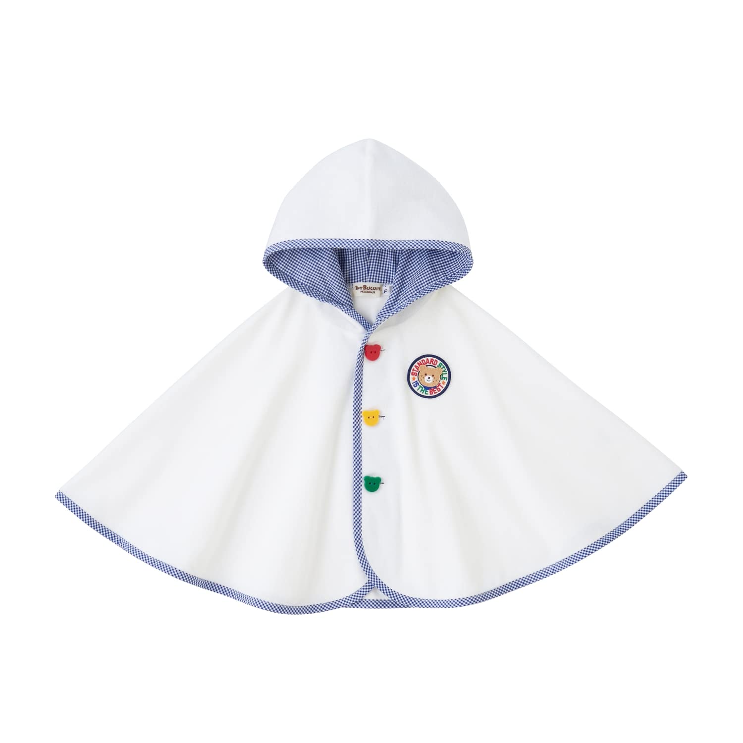 MIKI HOUSE HOT BISCUITS Boys and One Size Fits All Poncho, Girls, Baby, Navy, (70-90cm), 71-3801-493
MIKI HOUSE HOT BISCUITS Boys and One Size Fits All Poncho, Girls, Baby, Navy, (70-90cm), 71-3801-493