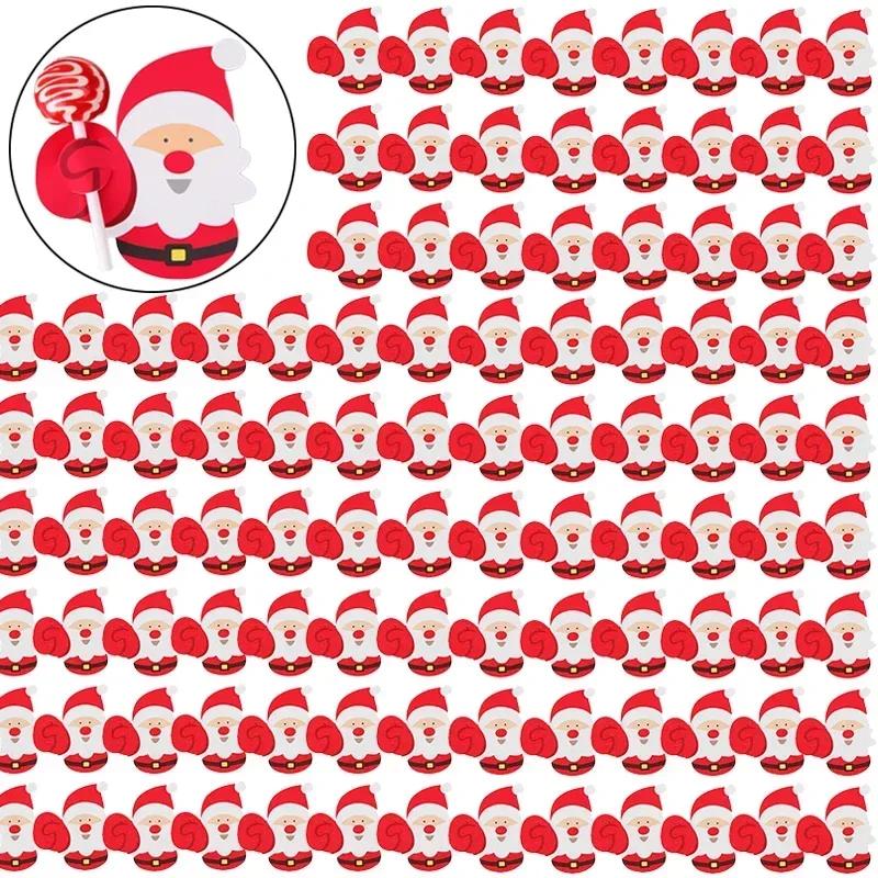 Christmas Lollipop Paper Cards Santa Claus Candy Party Favors Greeting Cards Kids Lollipop Holder Package New Year Party Decor 25PCS
Christmas Lollipop Paper Cards Santa Claus Candy Party Favors Greeting Cards Kids Lollipop Holder Package New Year Party Decor 25PCS