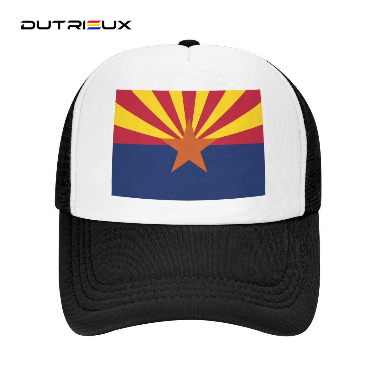 Flag Of Arizona Baseball Caps Unisex Snapback Hats lovers Trucker Caps Women Breathable Mesh Visor Bones
Flag Of Arizona Baseball Caps Unisex Snapback Hats lovers Trucker Caps Women Breathable Mesh Visor Bones