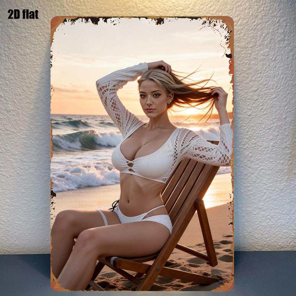 Sunset Bikini Girl Metal Wall Sign x Inch D Farmhouse Decor for Room Wall Art Party Home 20x30cm
Sunset Bikini Girl Metal Wall Sign x Inch D Farmhouse Decor for Room Wall Art Party Home 20x30cm
