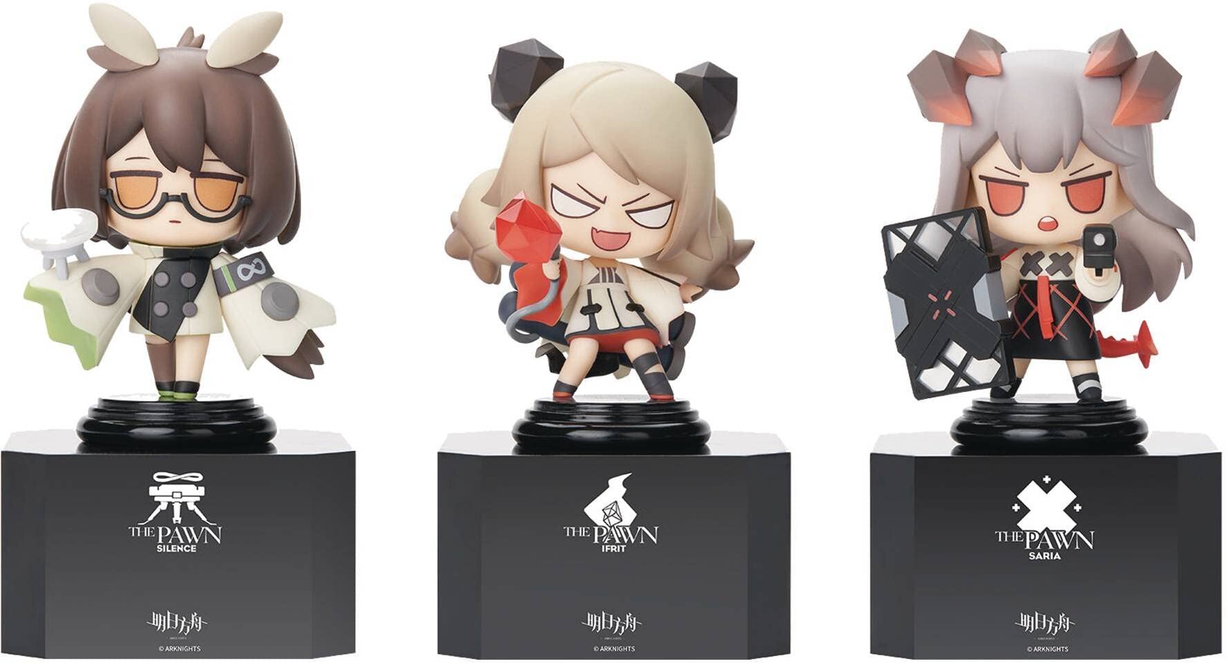 APEX Chess Piece Series 2nd Edition PVC ABS Painted Complete Figure Box Arknights Non-scale & 3-piece
APEX Chess Piece Series 2nd Edition PVC ABS Painted Complete Figure Box Arknights Non-scale & 3-piece